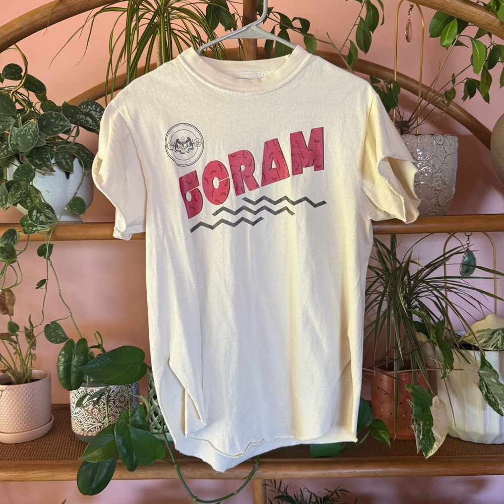 Pebby Forevee Scram Vintage 90s Side Split Tee Small